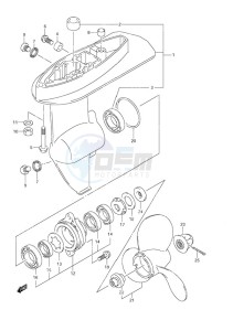 DF 6 drawing Gear Case