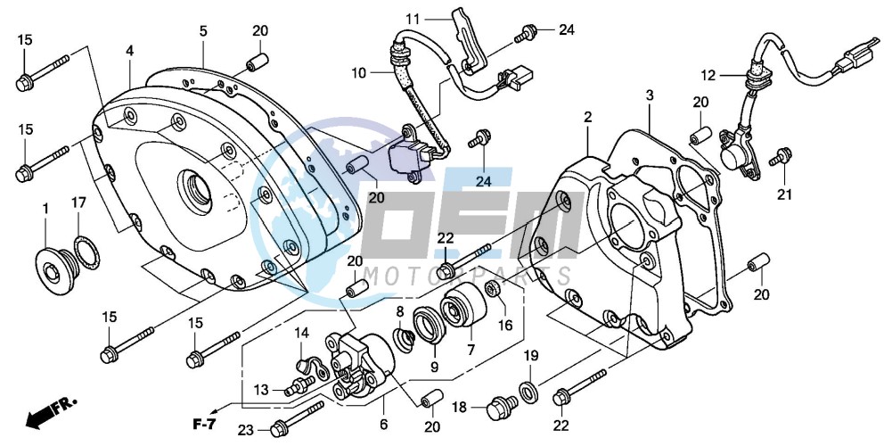 FRONT COVER/TRANSMISSION COVER