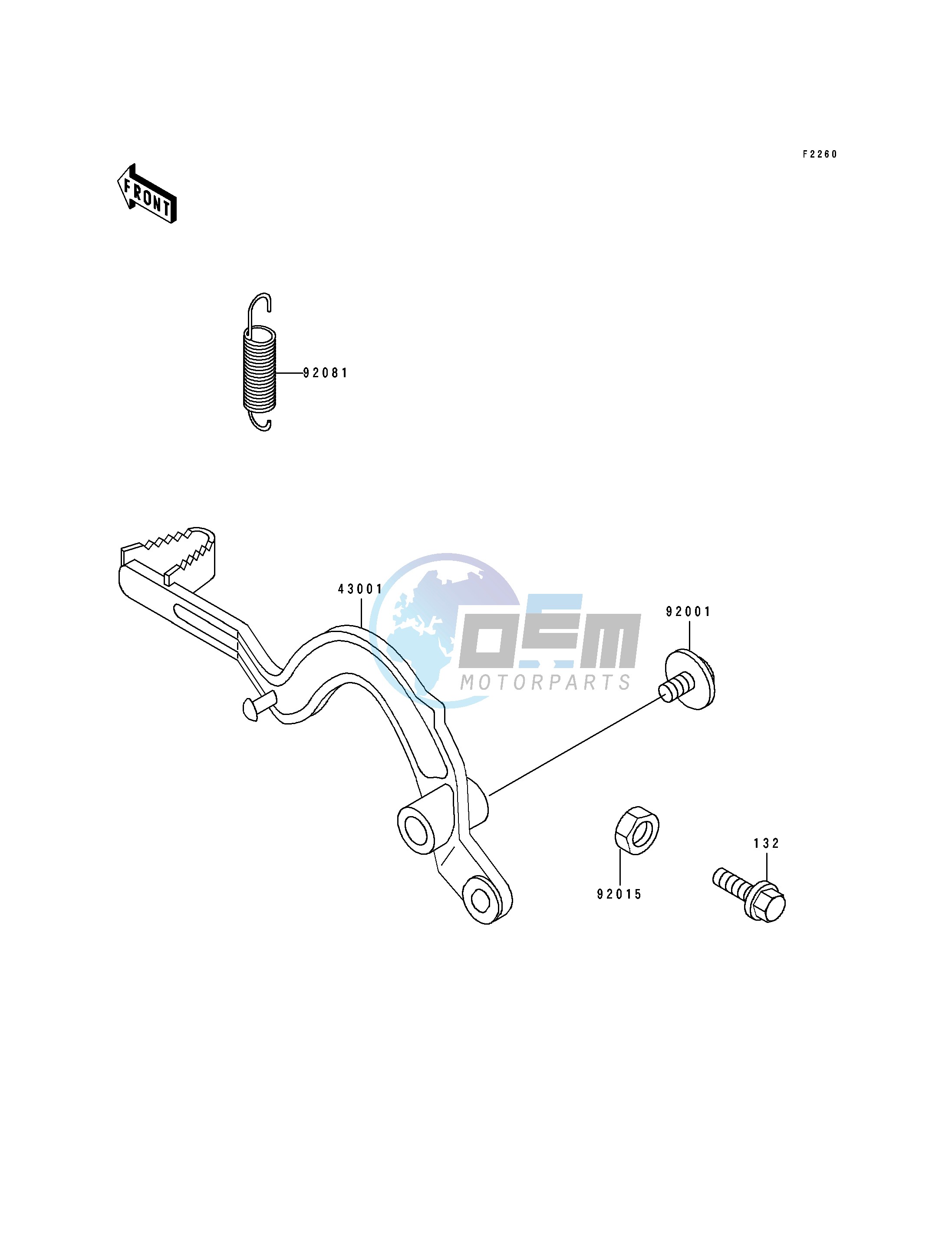 BRAKE PEDAL