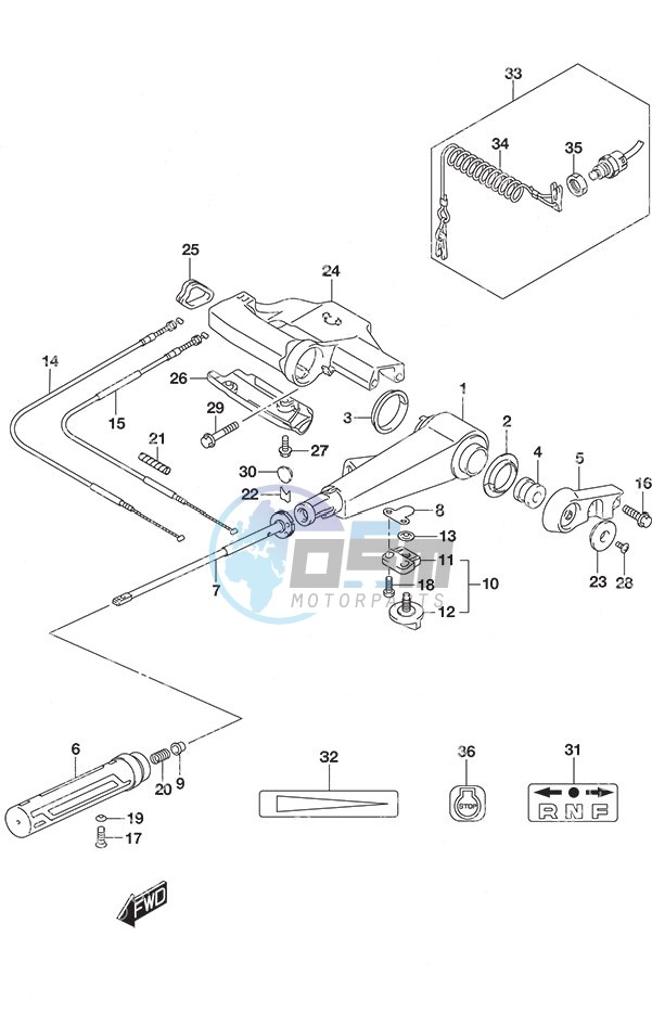 Tiller Handle