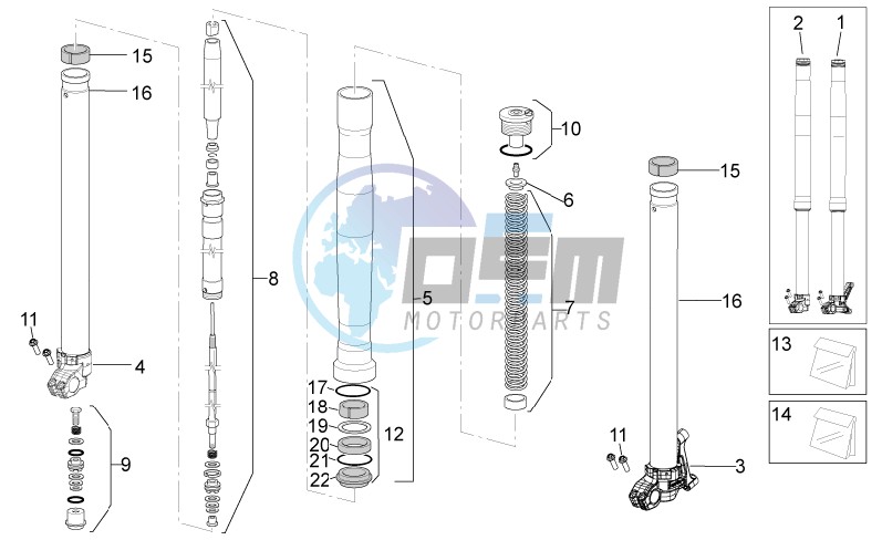 Front fork I