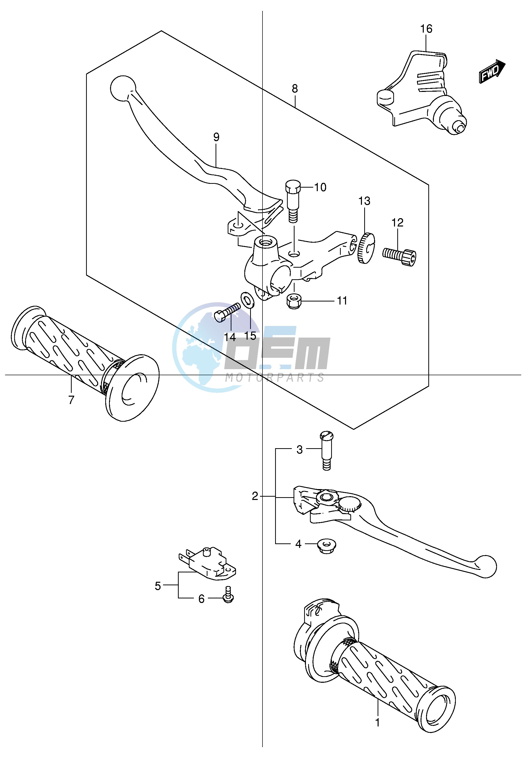 HANDLE LEVER