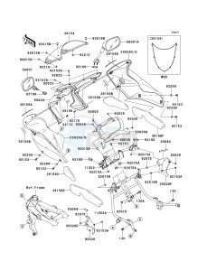 ZR 750 K [Z750S] (K1) K1 drawing COWLING