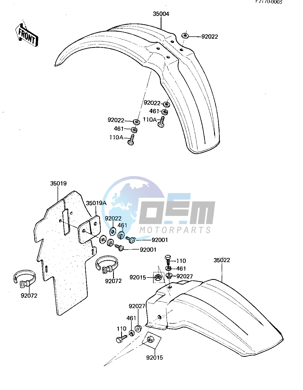 FENDERS -- 81 A7- -