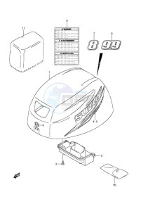 DF 8A drawing Engine Cover