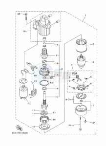 F115LB-2020 drawing STARTER-MOTOR