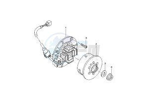 YZ F 250 drawing GENERATOR