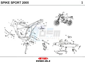 SPIKE-50-SPORT-BLACK drawing CHASSIS