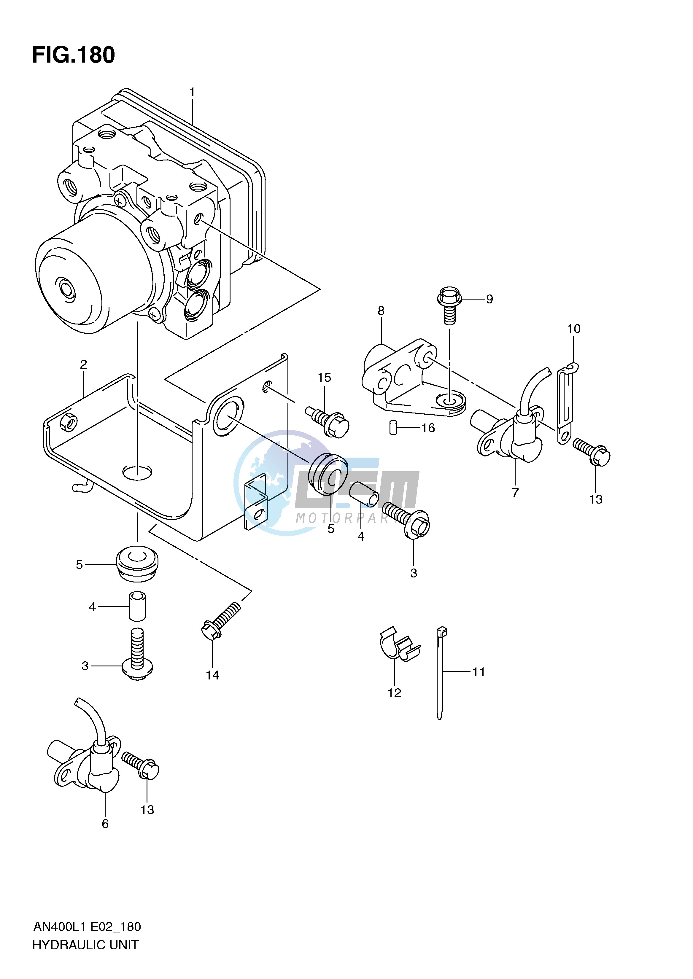 HYDRAULIC UNIT (AN400AL1 E24)