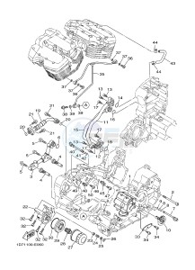 XV1900A MIDNIGHT STAR (1CR3) drawing OIL PUMP