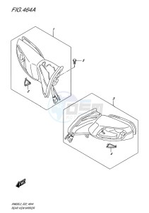 AN650Z ABS BURGMAN EXECUTIVE EU drawing REAR VIEW MIRROR