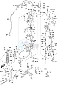 DF 350A drawing Fuel Pump/Fuel Vapor Separator