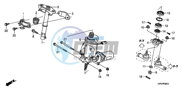 STEERING SHAFT ( POWER STEERING)