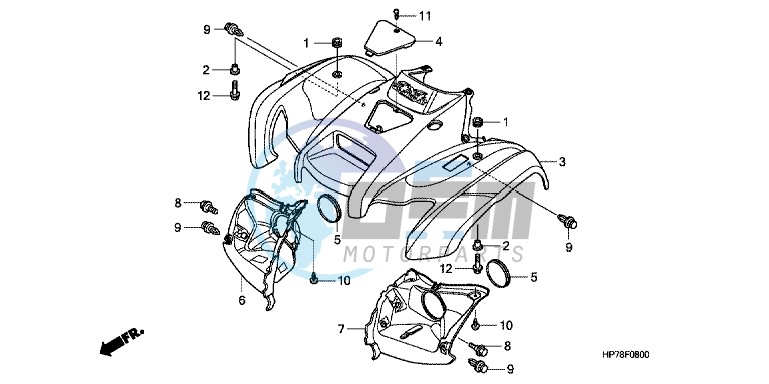 FRONT FENDER