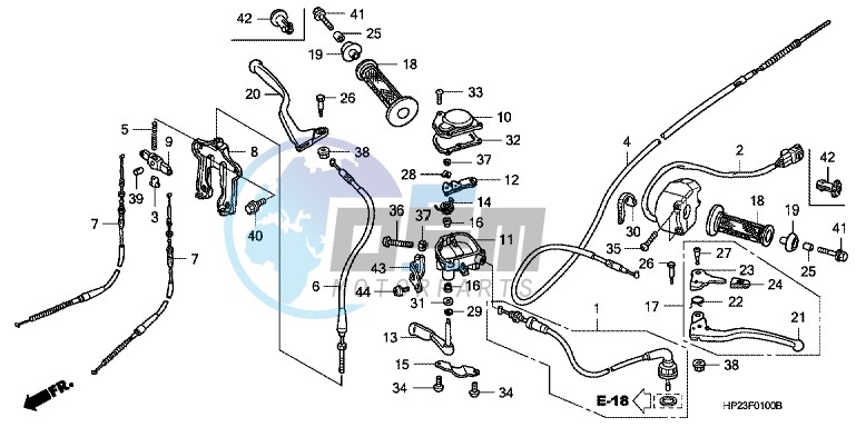 HANDLE LEVER/ SWITCH/ CABLE