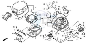 XL1000V9 Ireland - (EK) drawing AIR CLEANER