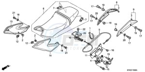 VTR2509 F / CMF LL drawing SEAT/SIDE COVER