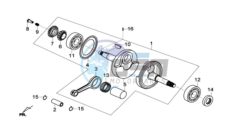 CRANKSHAFT / PISTON / PISTON RING