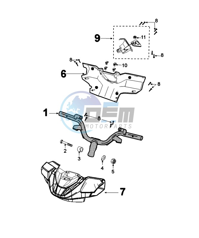 HANDLEBAR ROD