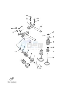 YFM700R (BCXS) drawing VALVE