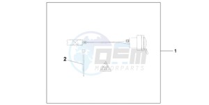 ST13009 Europe Direct - (ED / MME) drawing 12V DC SOCKET