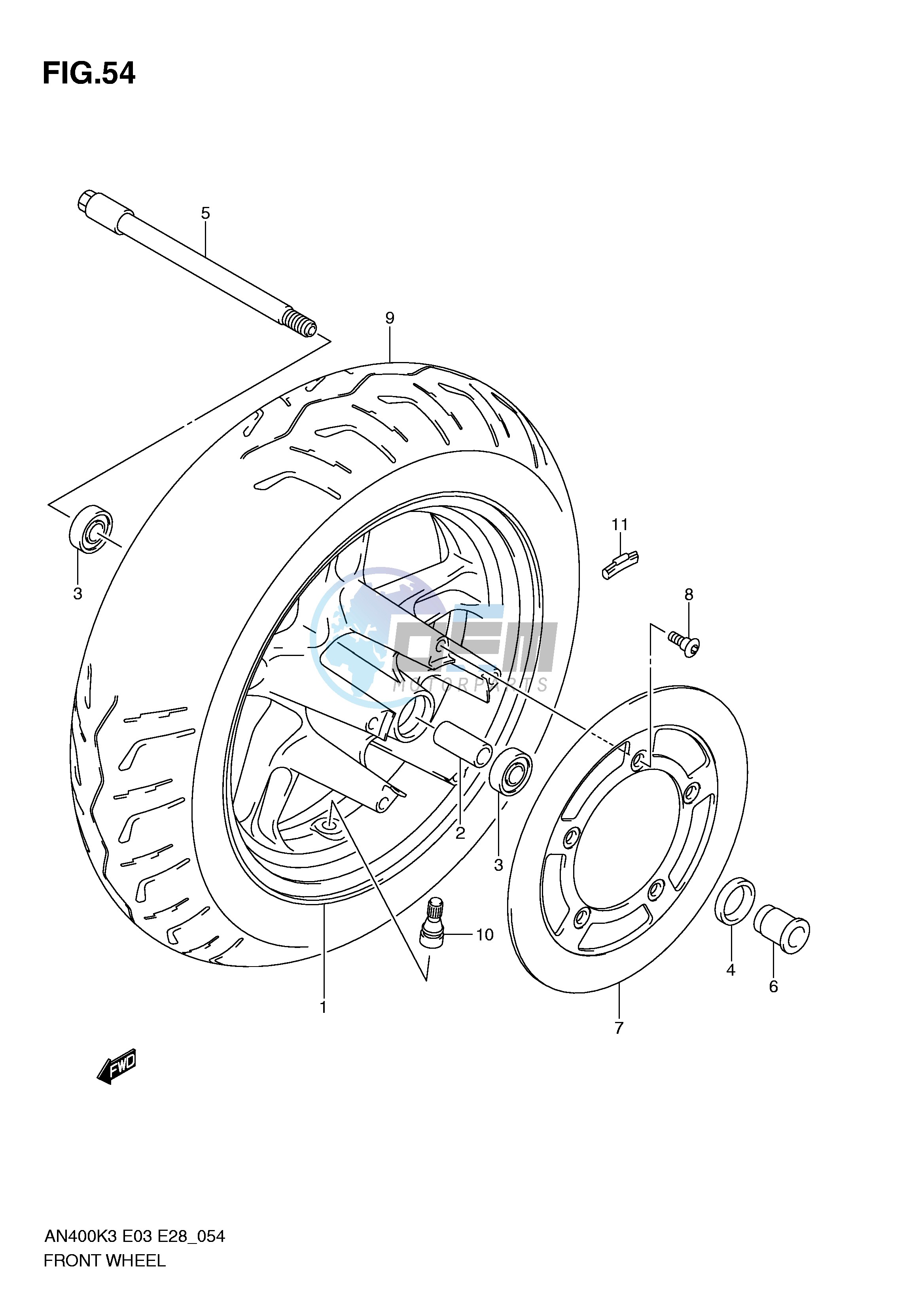 FRONT WHEEL