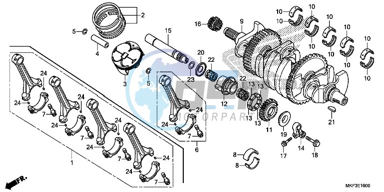 CRANKSHAFT/PISTON