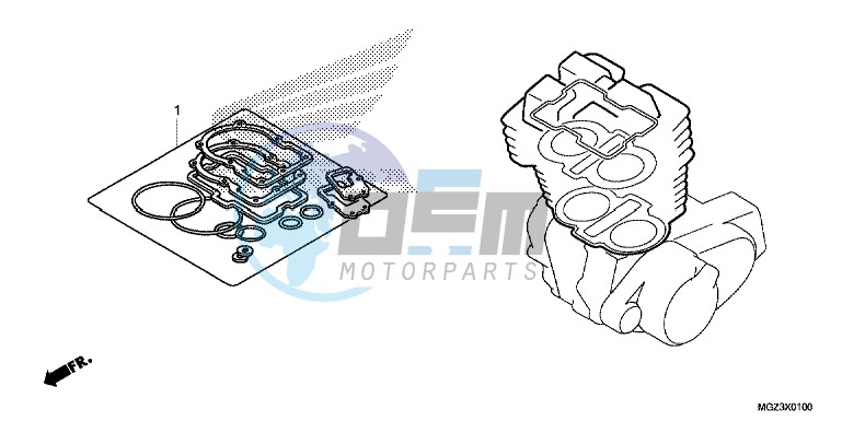 GASKET KIT A