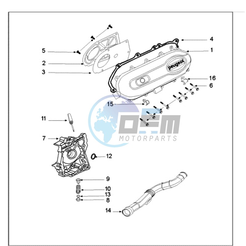 CRANKCASE COVER