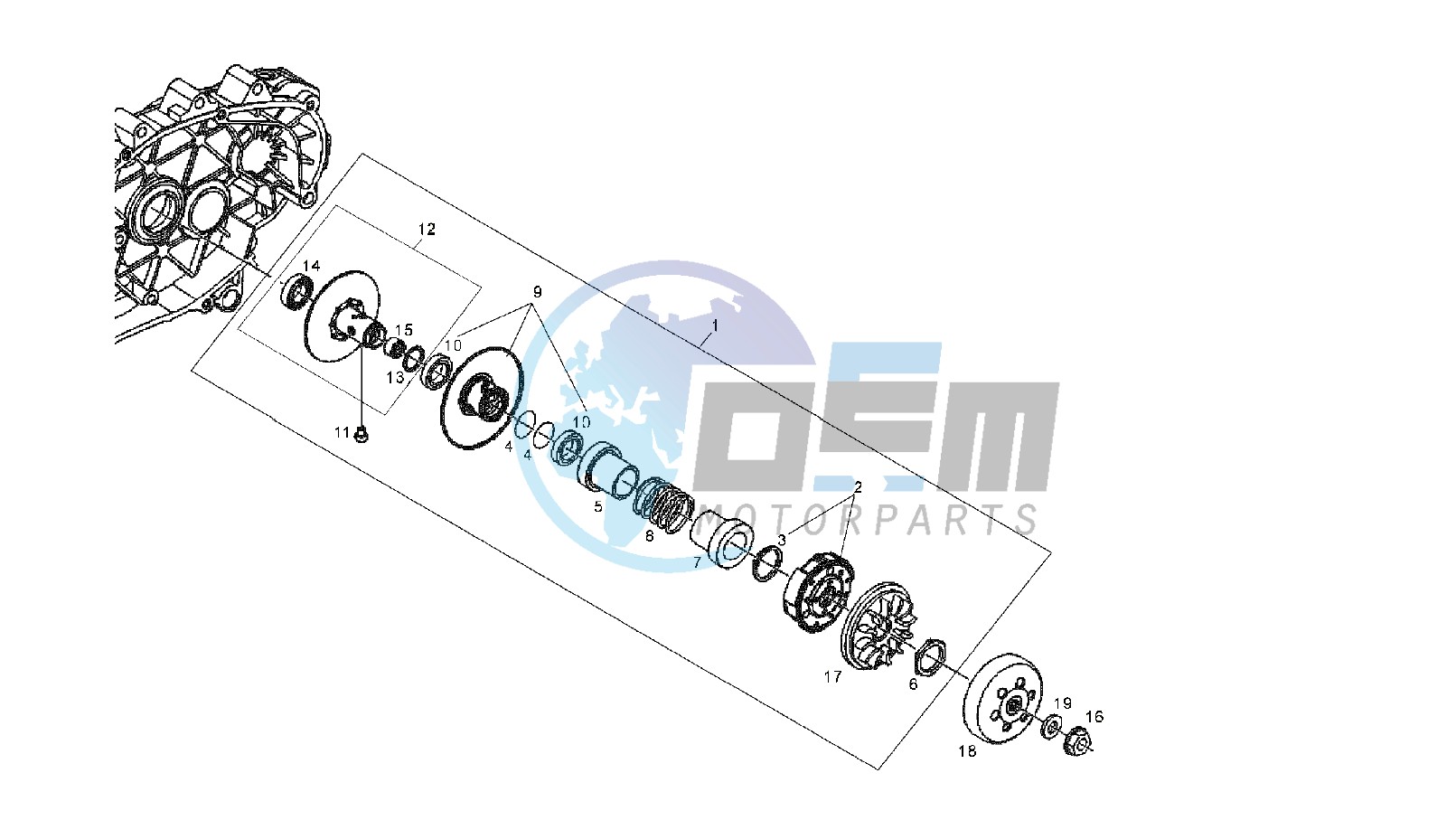 DRIVEN PULLEY