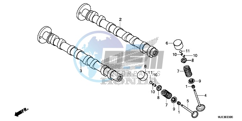 CAMSHAFT/ VALVE