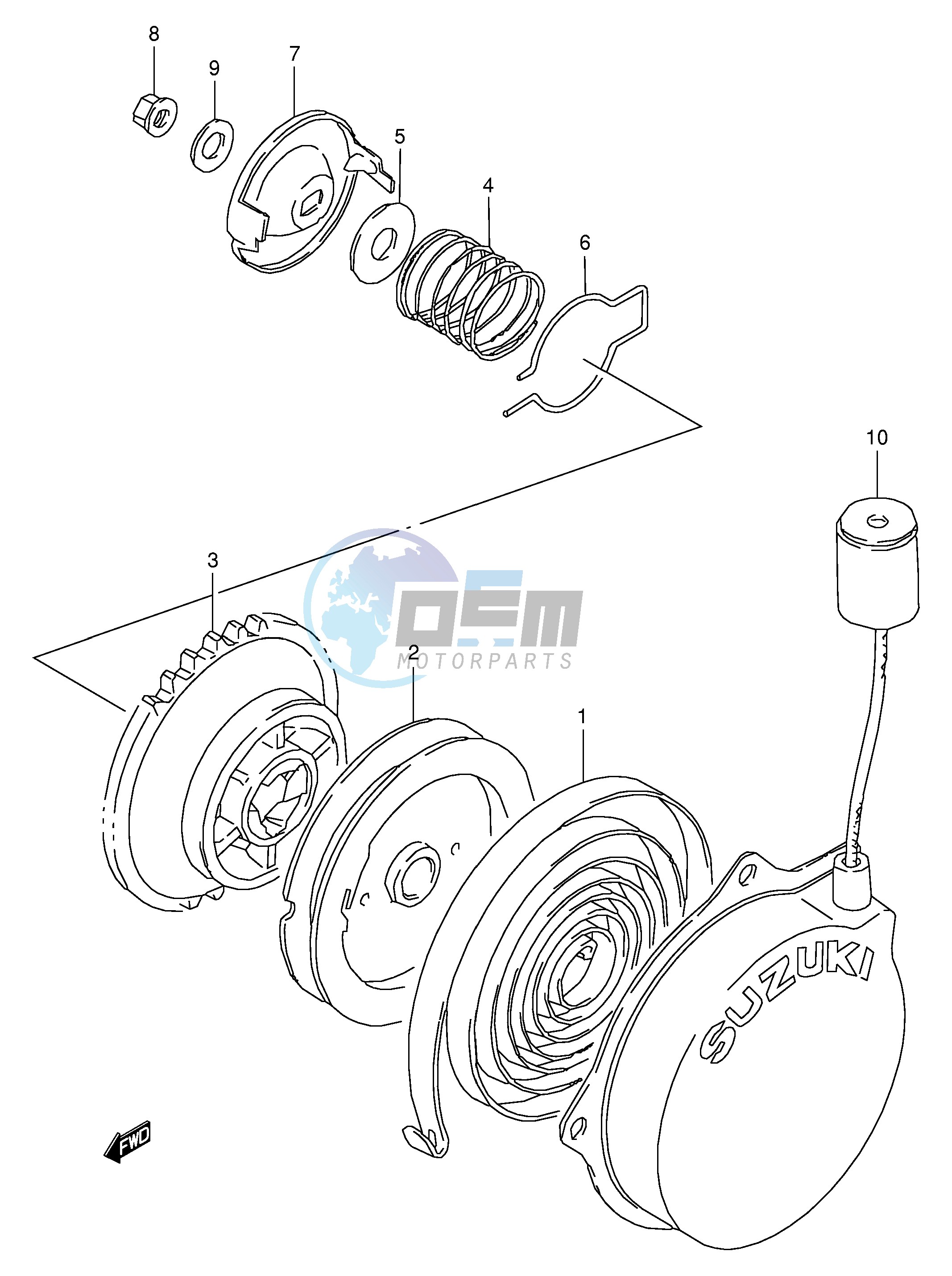 RECOIL STARTER (OPT)