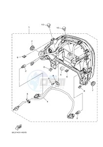 MWS125-A TRICITY 125 (BR71 BR74) drawing TAILLIGHT