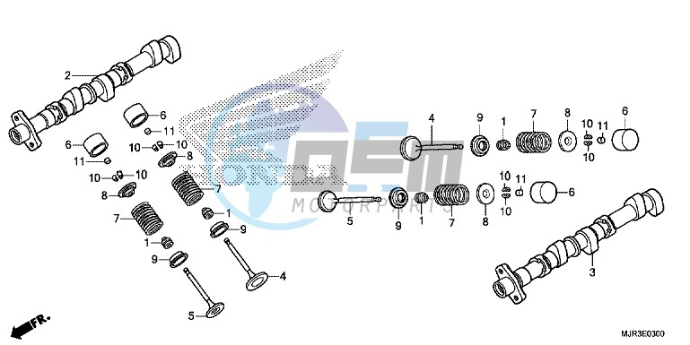 CAMSHAFT/ VALVE