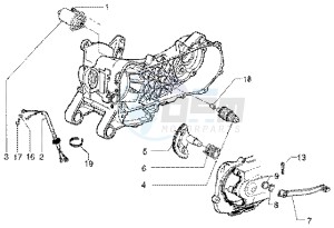 ET4 50 drawing Starting motor-starter lever