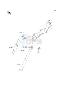 KLX 110 A (KLX110 MONSTER ENERGY) (A6F-A9FA) A6F drawing STAND-- S- -