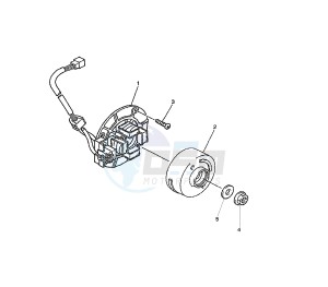 YZ F 250 drawing GENERATOR