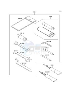 KVF750_4X4_EPS KVF750HCS EU drawing Owner's Tools