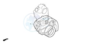 CG125 drawing GASKET KIT B