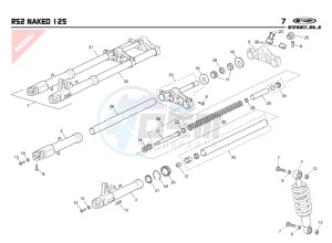 RS2-125-NACKED-RED drawing SUSPENSION