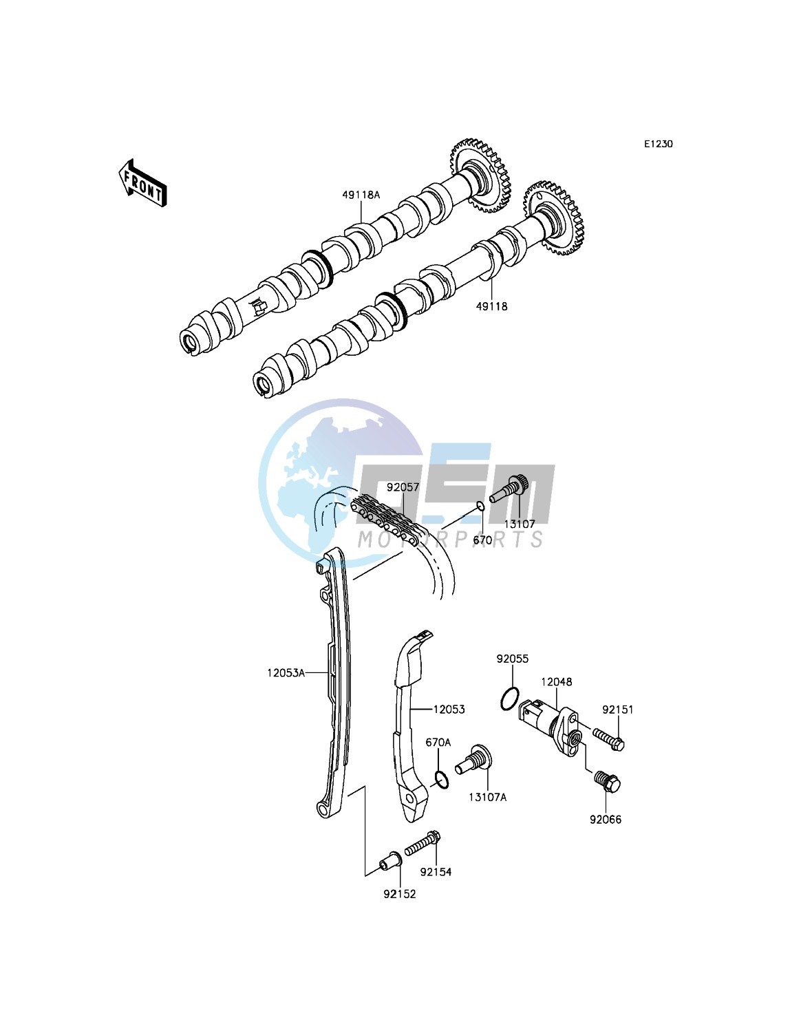 Camshaft(s)/Tensioner