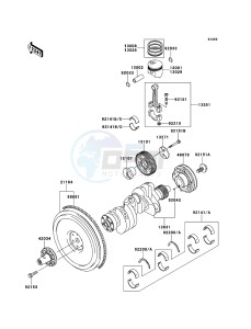 MULE_4010_TRANS_4X4_DIESEL KAF950GDF EU drawing Crankshaft/Piston(s)