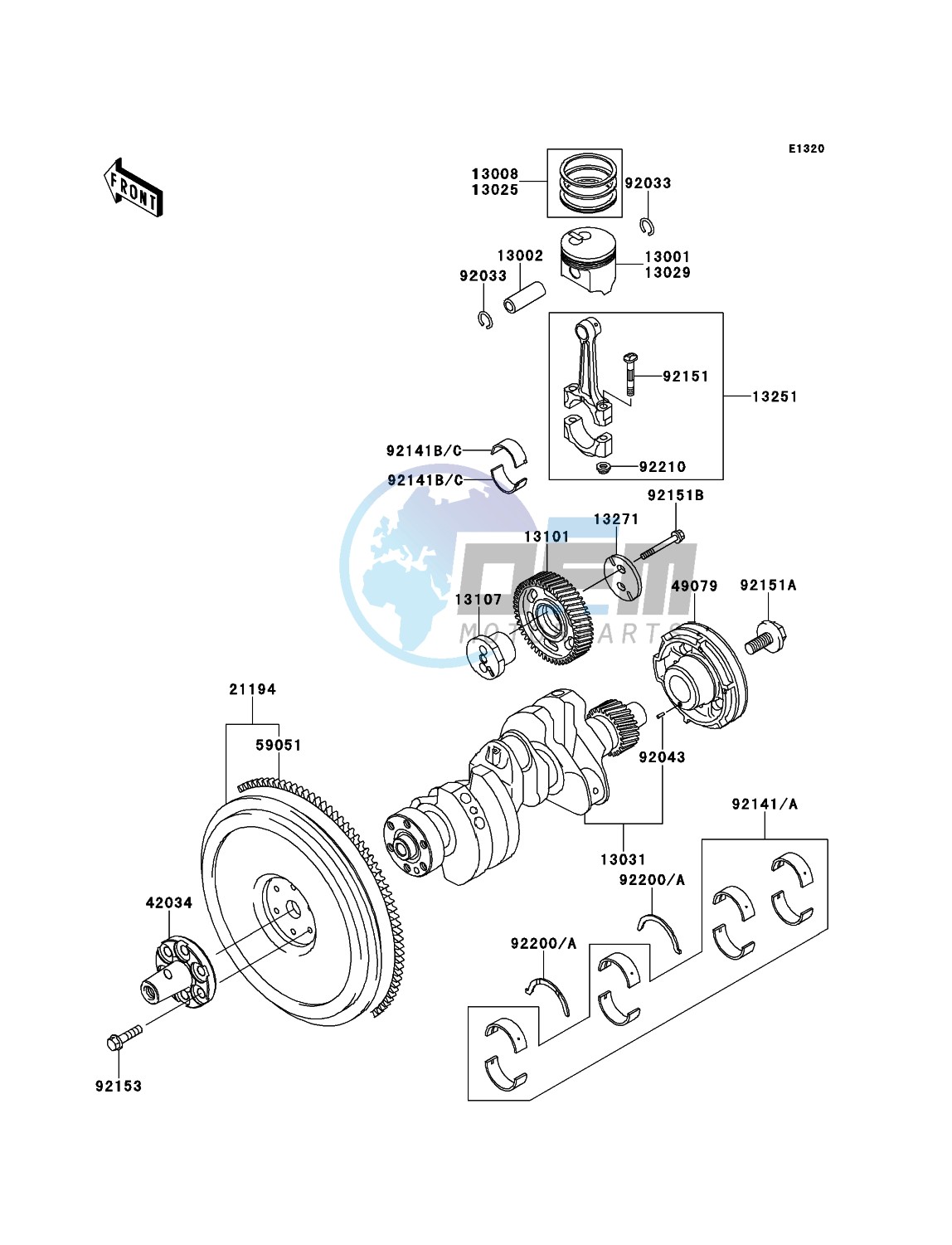 Crankshaft/Piston(s)