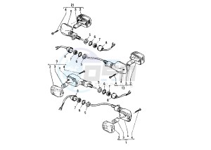 SZR 660 drawing FLASHER LIGHT