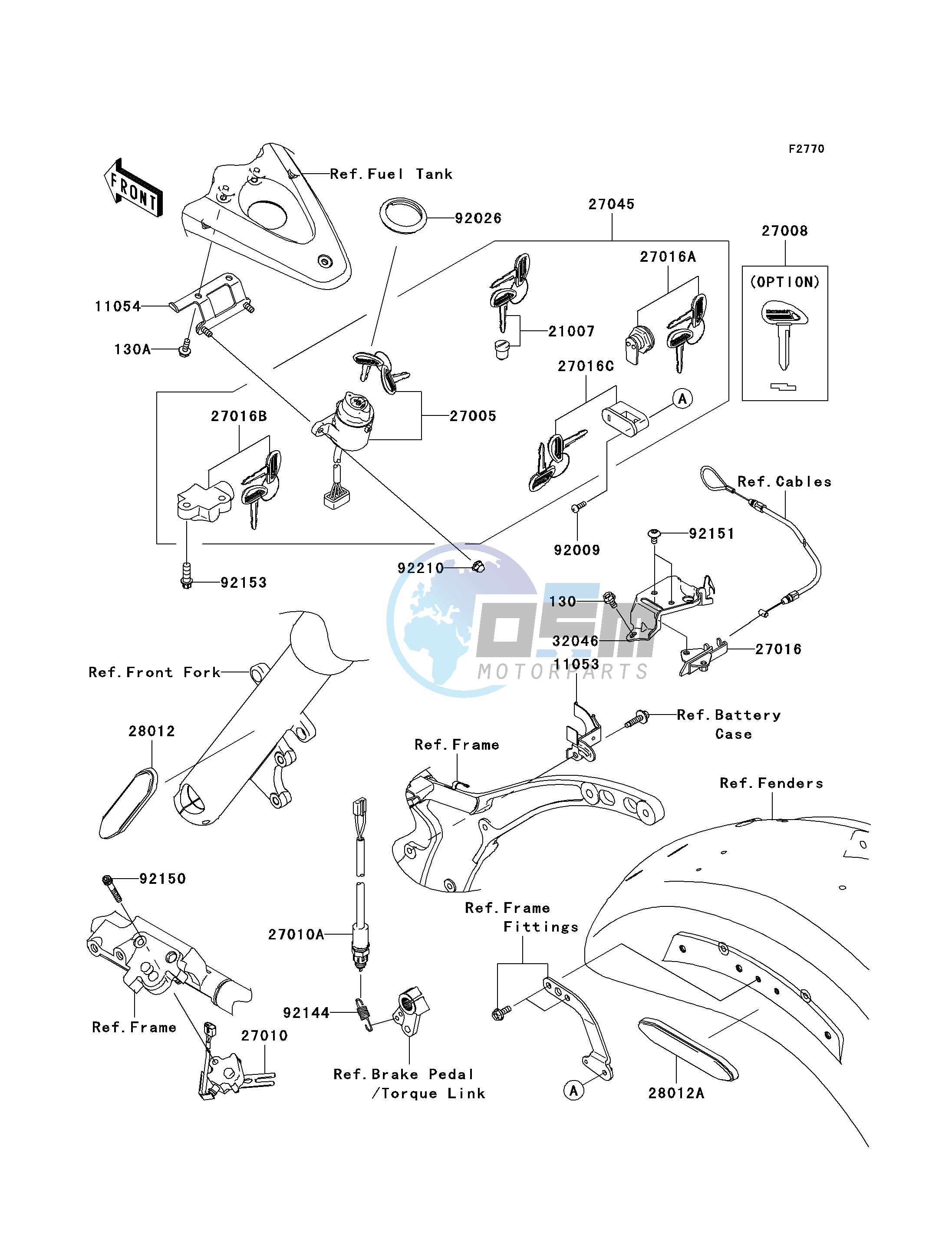 IGNITION SWITCH_LOCKS_REFLECTORS