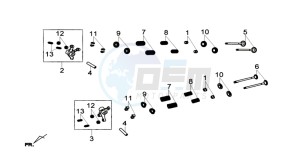 GTS 300i drawing VALVES