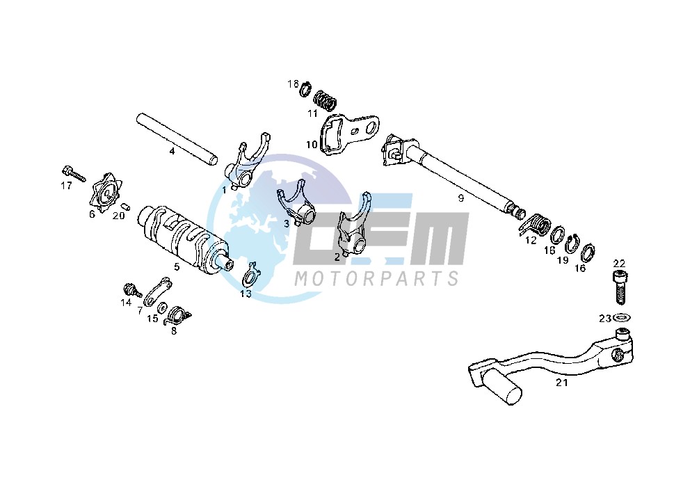 SHIFT CAM-FORK