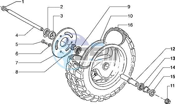 Front wheel