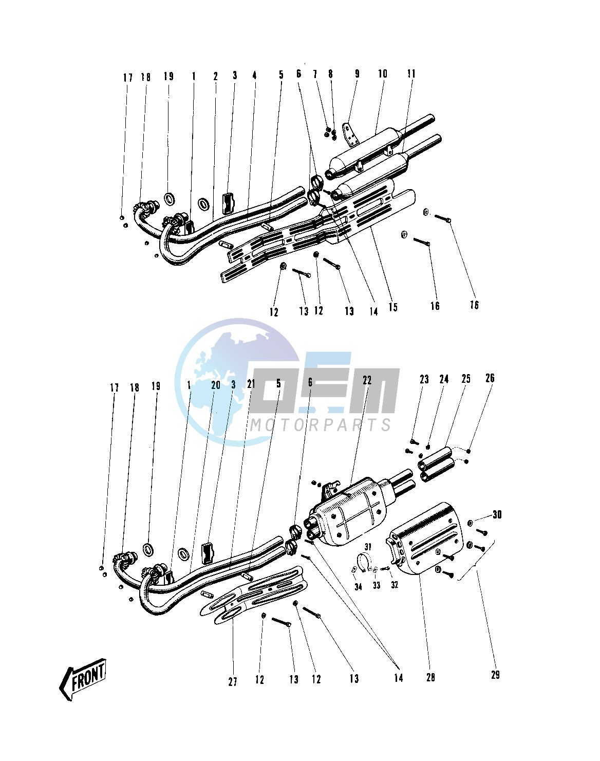 MUFFLERS -- W2TT- -