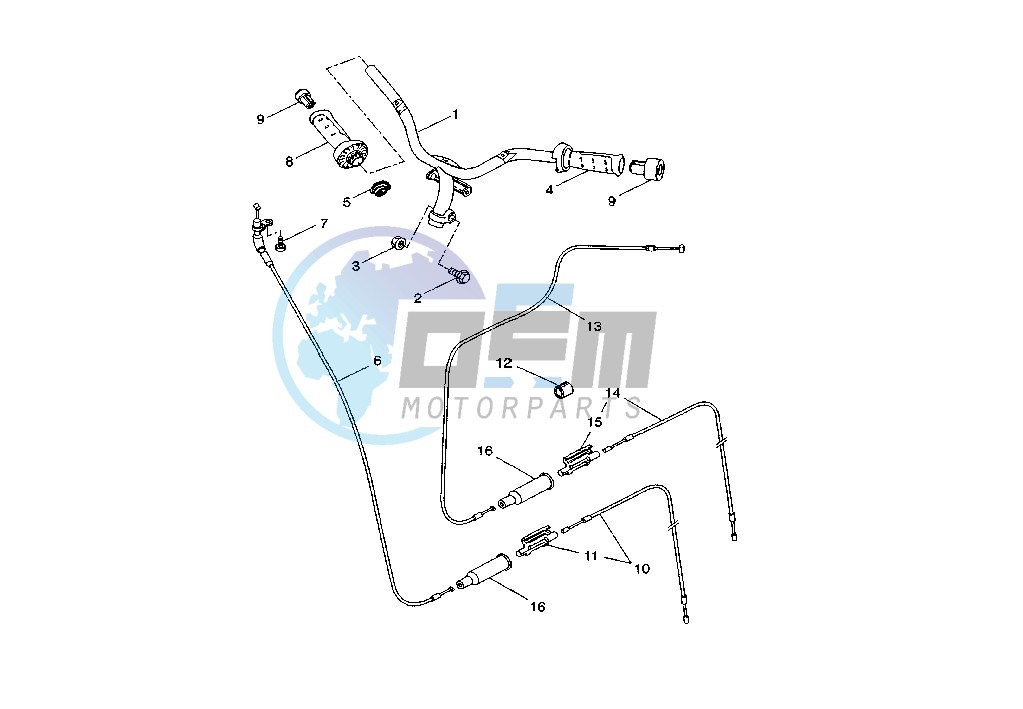 STEERING HANDLE- CABLE